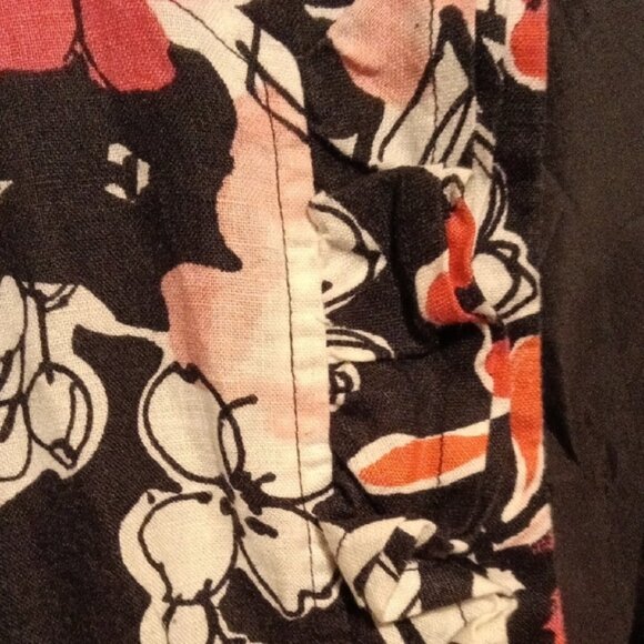 Kim Rogers Black and Red Floral Blazer - Picture 7 of 12